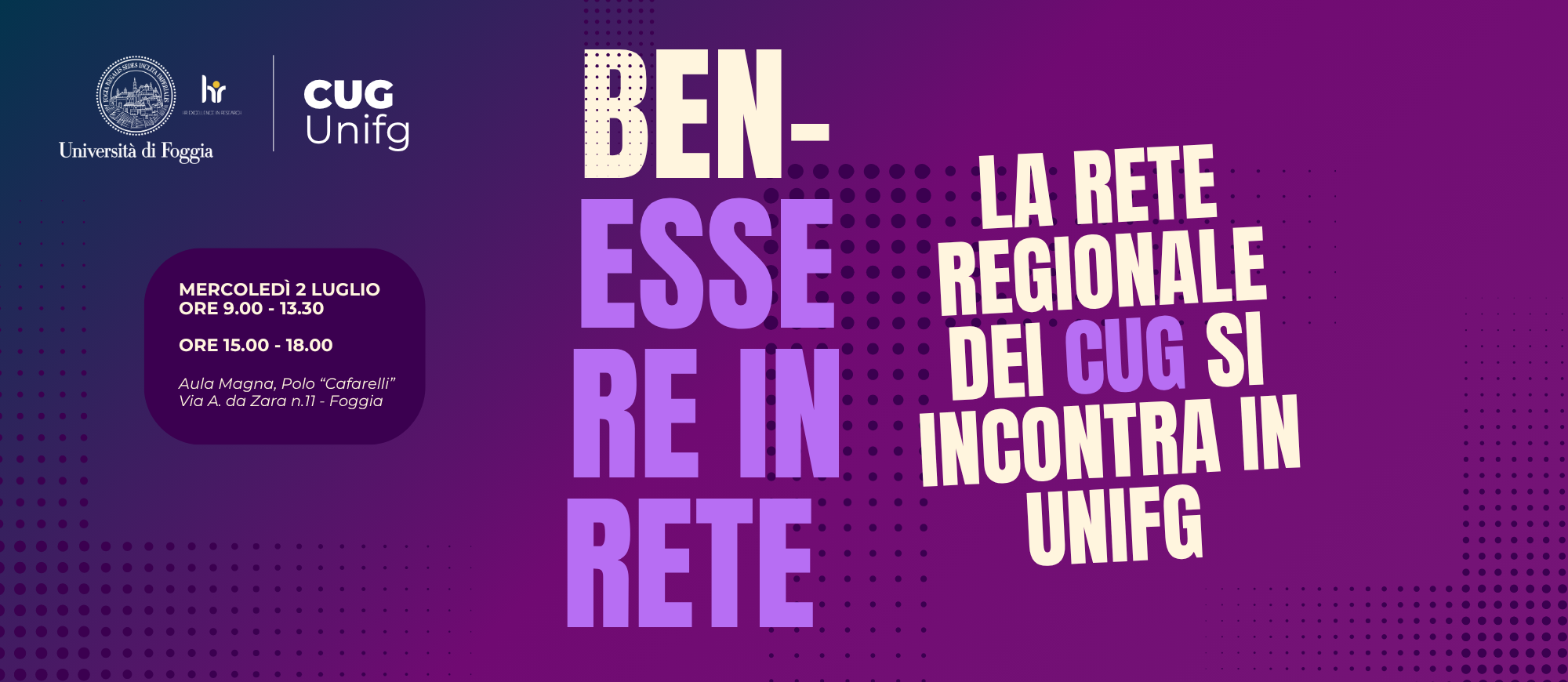 Incontro dei CUG in Unifg