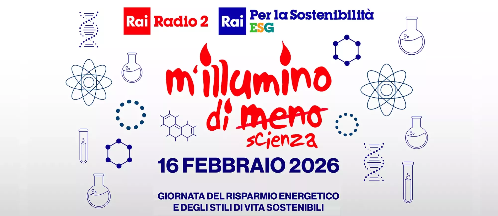 M’illumino di Meno 2026