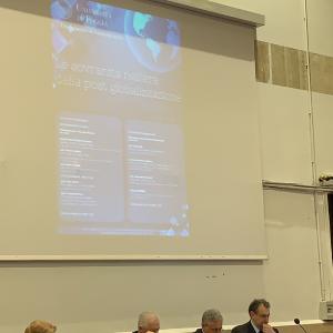 La sovranità nell'era della post globalizzazione - 1 Marzo 2019   