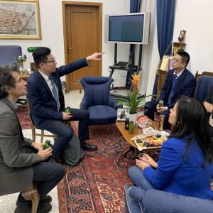 Visita delegati Luoyang University
