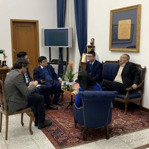 Visita delegati Luoyang University