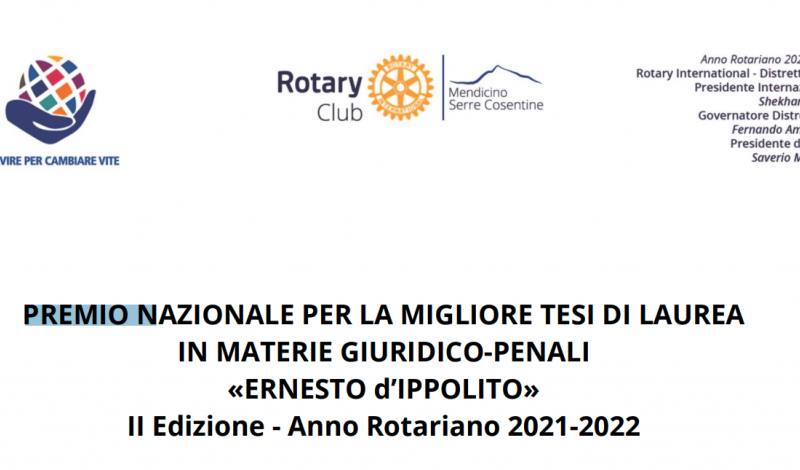 Premio tesi di laurea