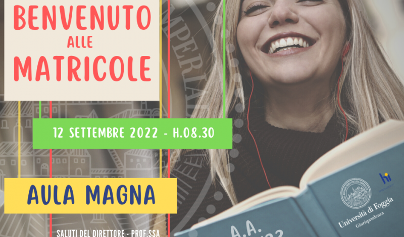 Benvenuto alle matricole