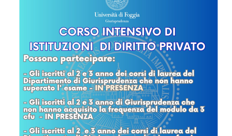 Corso intensivo diritto privato